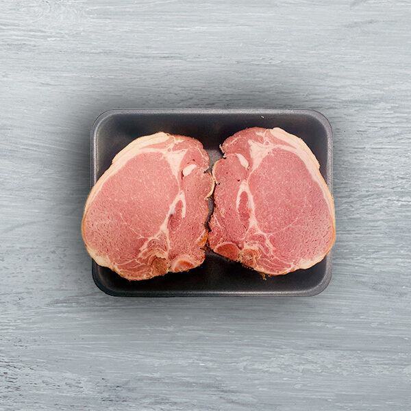 Smoked pork chops